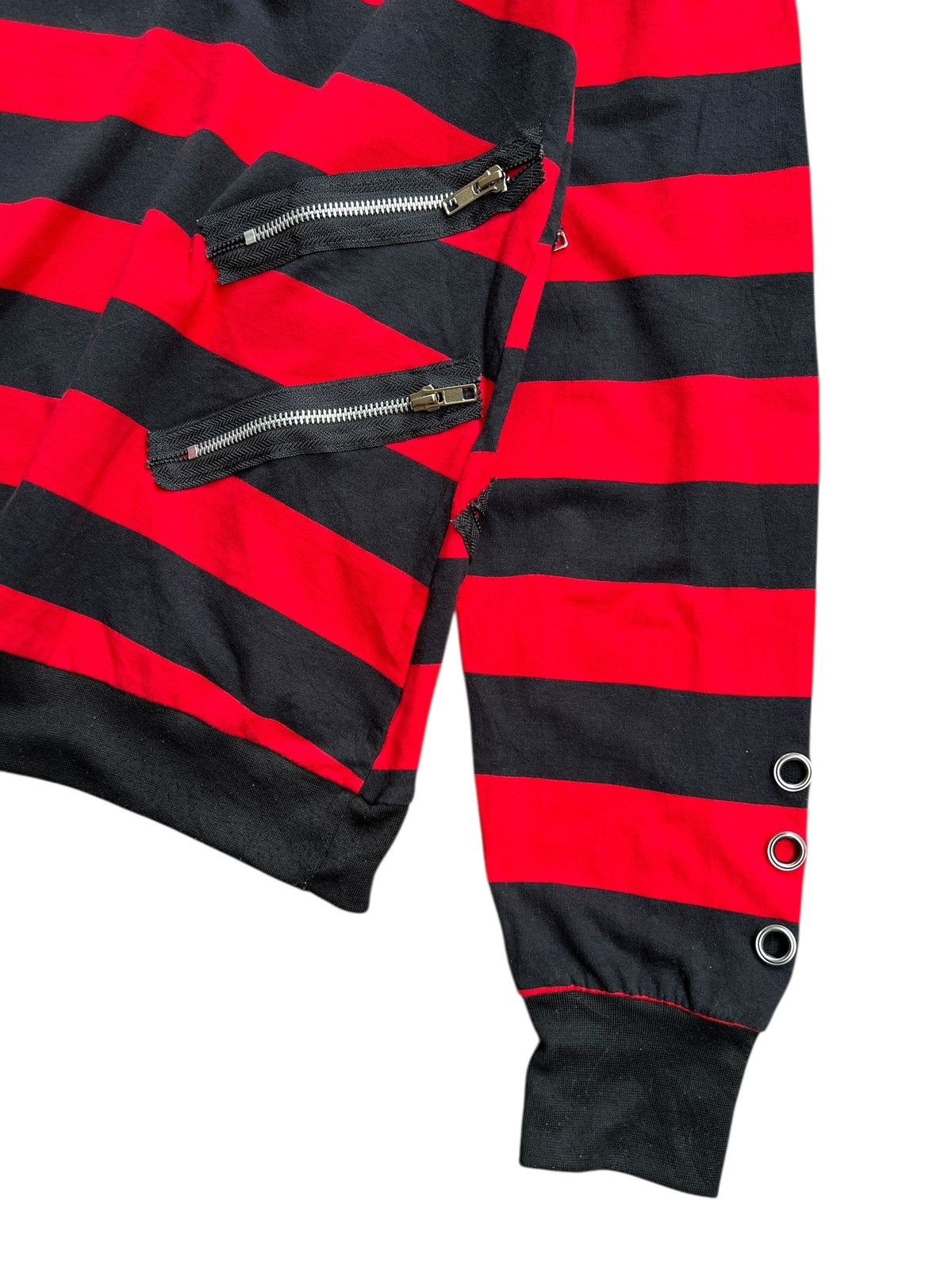 Seditionaries Drug Honey 🇯🇵 Stripes Bondage Longsleeve Shirt Size US S / EU 44-46 / 1 - 6 Thumbnail