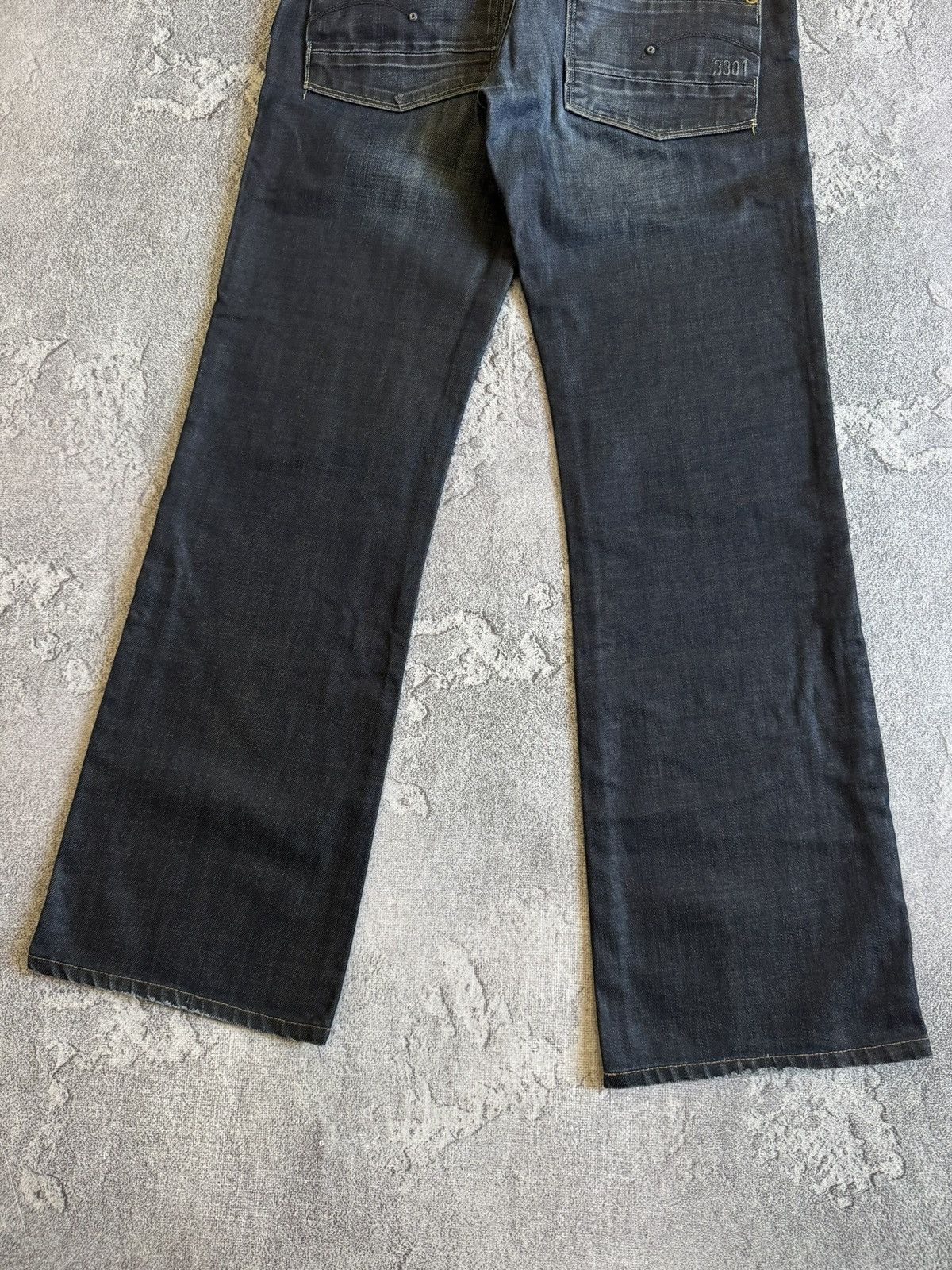 G-Star G star raw 26/32 Kane loose flare denim pants jeans trousers Size 26" / US 2 / IT 38 - 6 Thumbnail