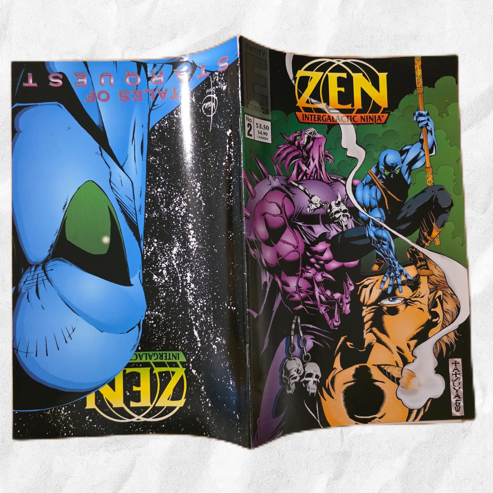 Other Zen Intergalactic Ninja #2 VF 1993 Entity Comics Comic (C) Size ONE SIZE - 6 Thumbnail