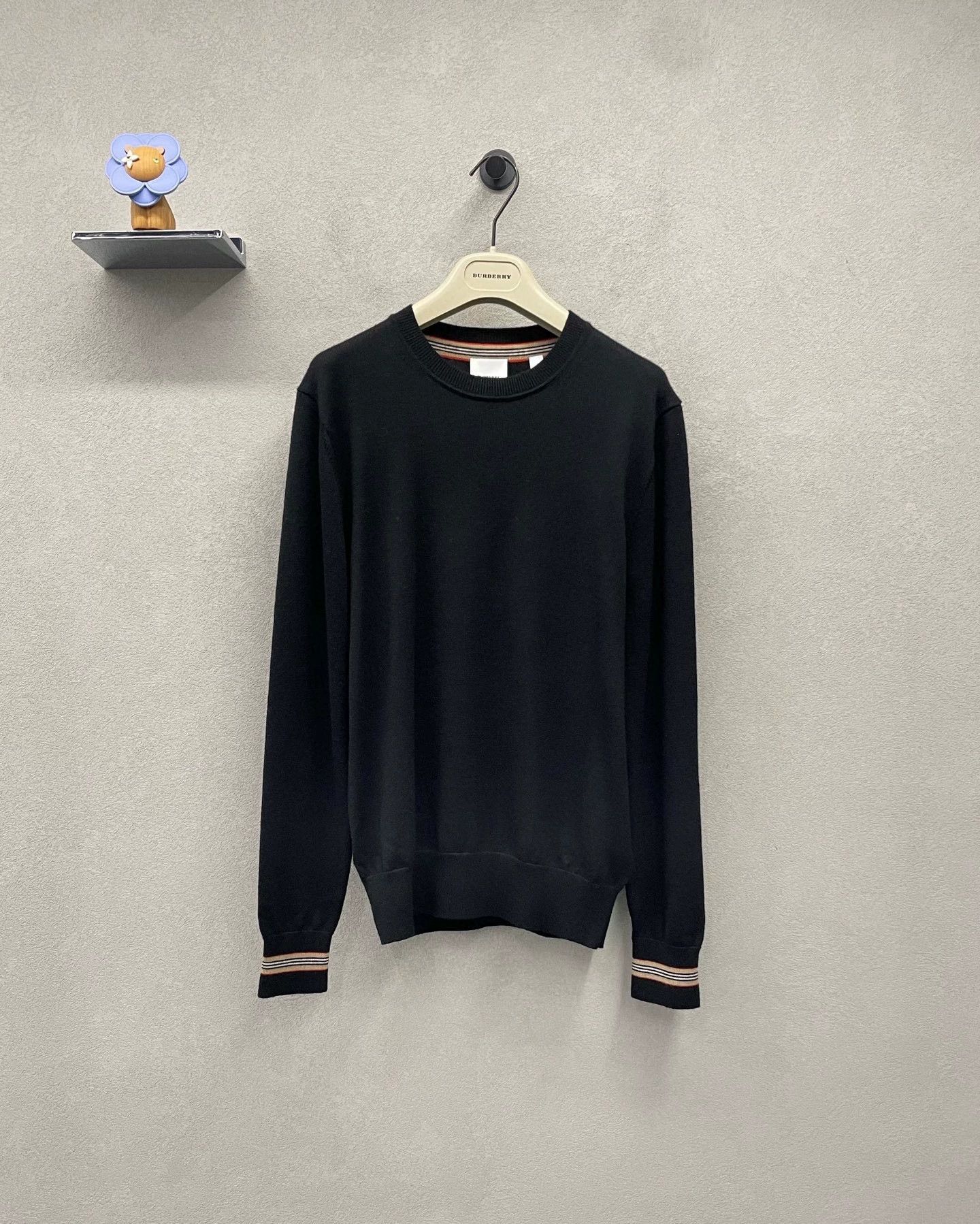 Burberry black knitted Burberry sweater size S Size US S / EU 44-46 / 1 - 1 Thumbnail