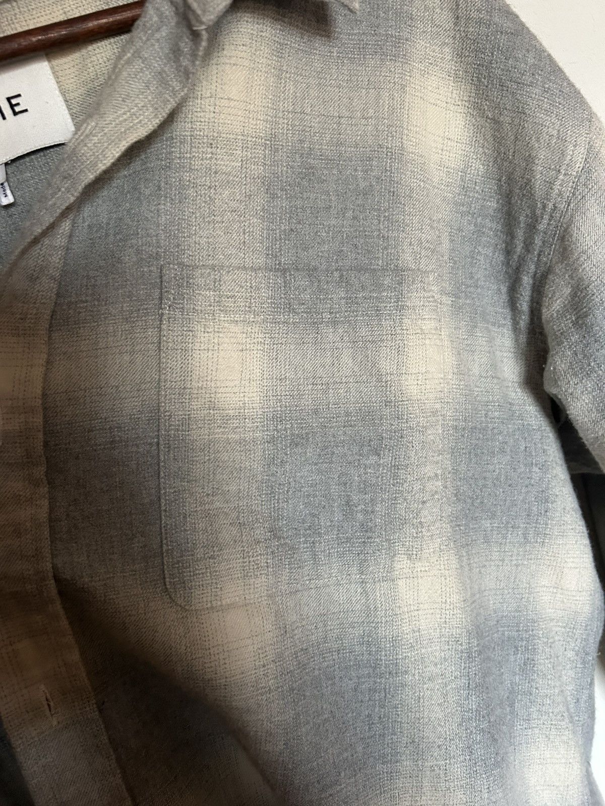 Frame Frame Grey & Cream Flannel Size US XL / EU 56 / 4 - 4 Thumbnail