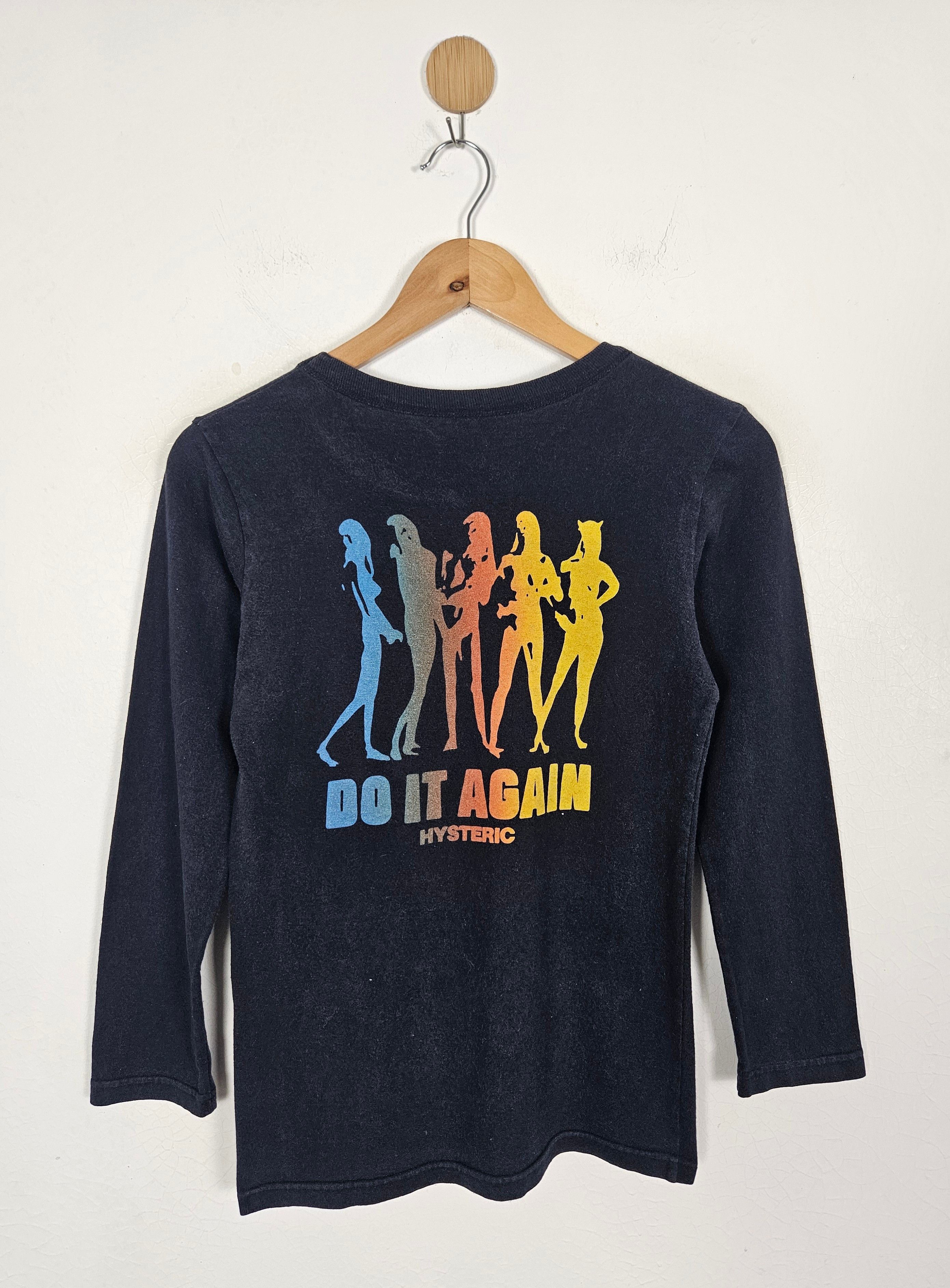 トップス HYSTERIC GLAMOUR DEVIL MADE ME DO IT Hysteric Glamour The Devil Made Me Do it Again shirt