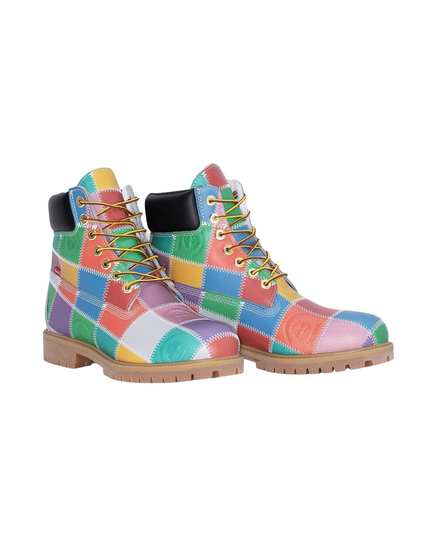 Supreme × Timberland Supreme Timberland Patchwork Premium Waterproof Boot Size US 12 / EU 45 - 2 Thumbnail