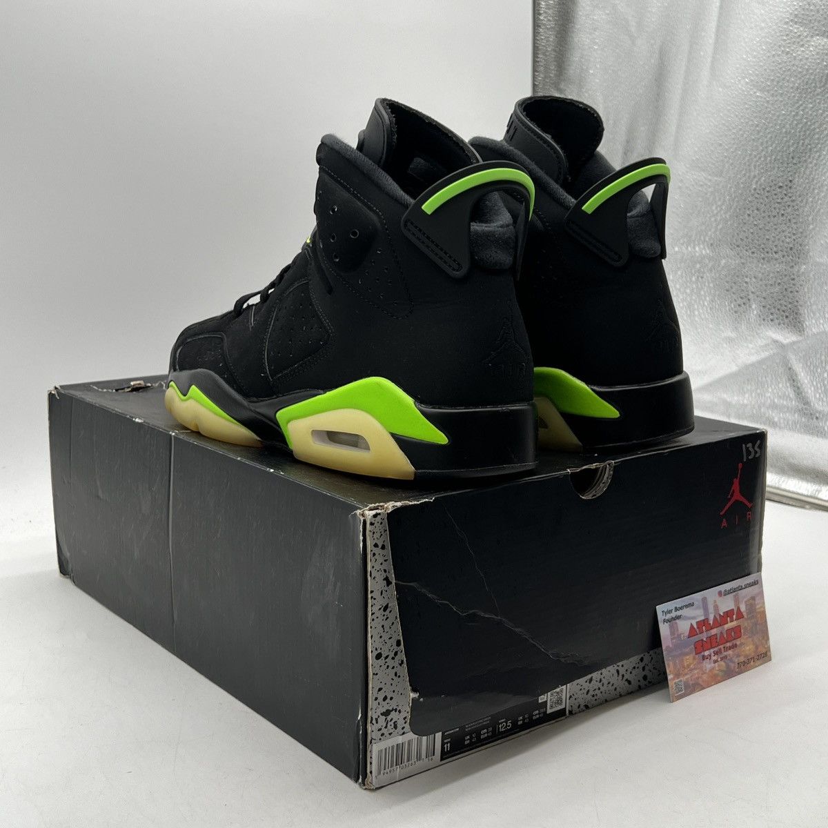 Jordan Brand Air Jordan 6 electric green Size US 11 / EU 44 - 4 Thumbnail