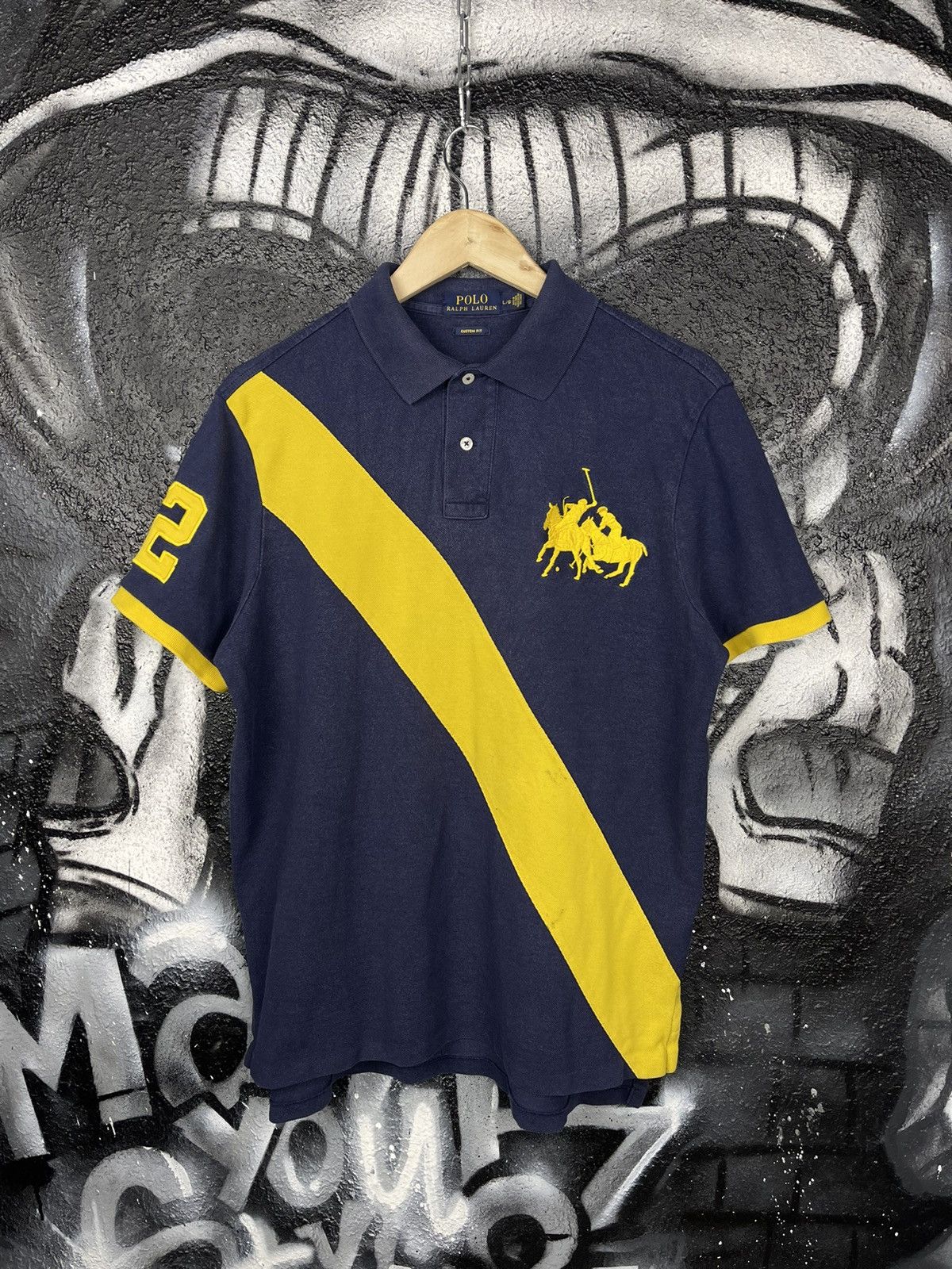 Polo Ralph Lauren Polo Ralph Lauren “2” Double Pony Polo T-Shirt Men’s Size L Size US L / EU 52-54 / 3 - 2 Thumbnail