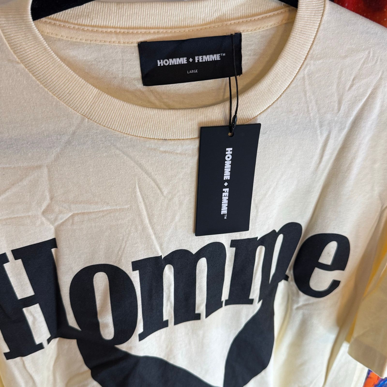 Homme + Femme La × Playboy •NWT• Playboy x Homme+Femme LA Graphic Bunny Tee Collab • LG Size US L / EU 52-54 / 3 - 4 Thumbnail
