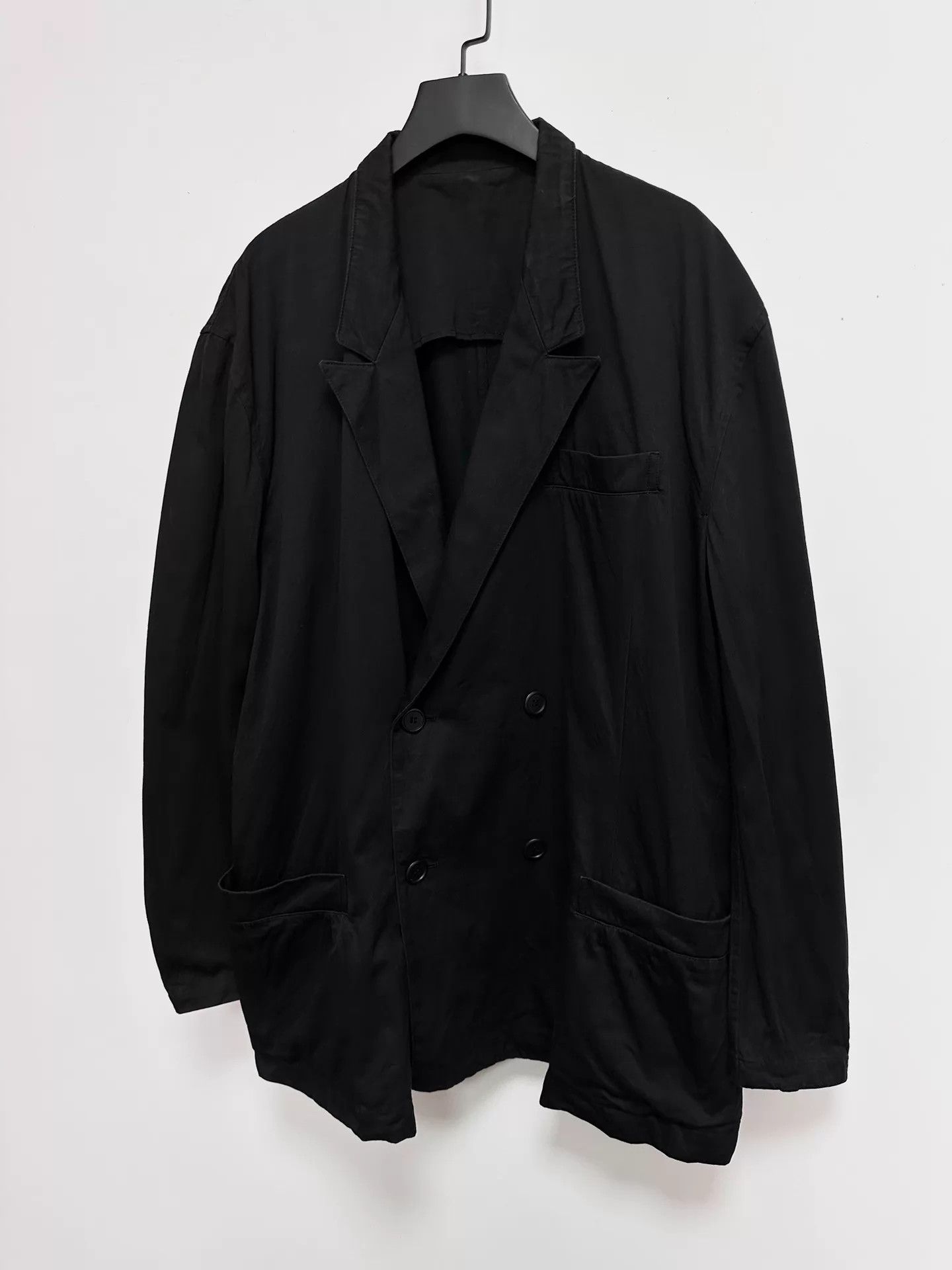 Yohji Yamamoto Yohji Yamamoto 84AW Pour Homme DB C-L Oversized M Size US M / EU 48-50 / 2 - 2 Thumbnail