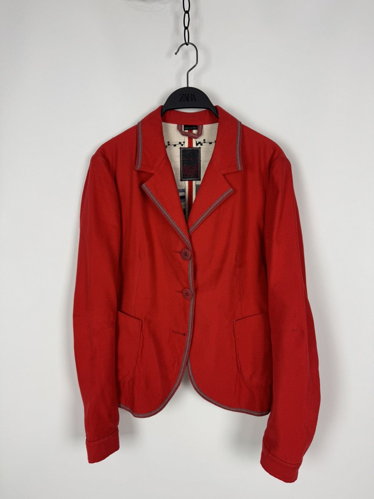 Marithe + Francois Girbaud Marithe Francois Girbaud Viscose Women’s Blazer Jacket Size M / US 6-8 / IT 42-44 - 2 Thumbnail