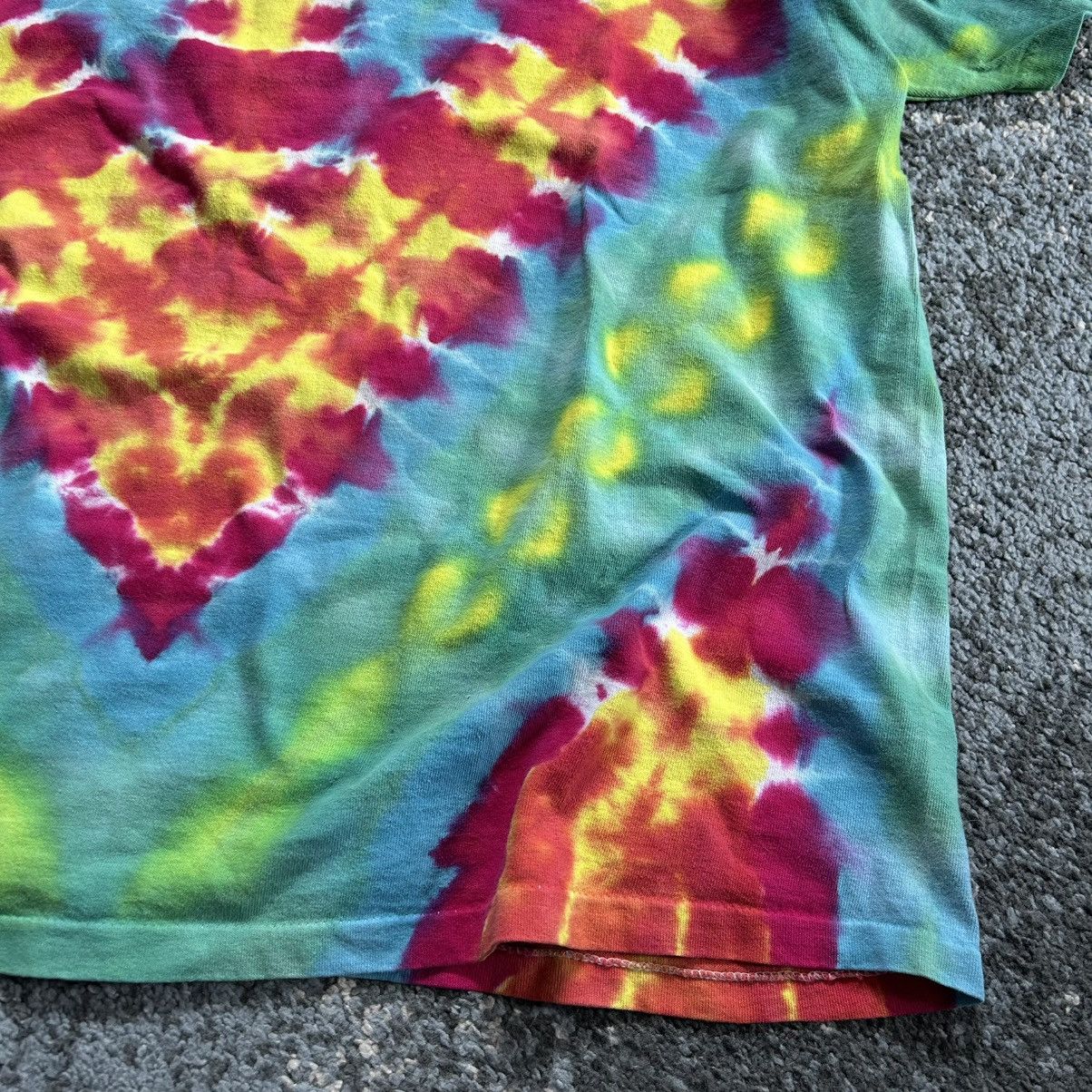 Delta 90s HEAVYWEiGHT SiNGLE STiTCH MADE in USA BRiGHT NEON TiEDYE Size US XL / EU 56 / 4 - 6 Thumbnail