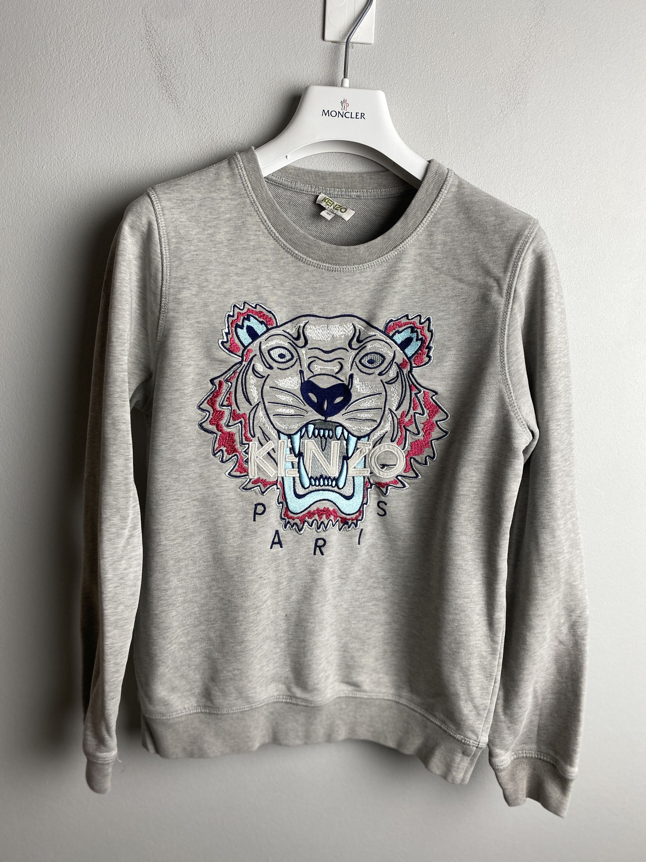 Kenzo Kenzo big logo tiger embroidery sweatshirt crewneck Size XS / US 0-2 / IT 36-38 - 1 Thumbnail
