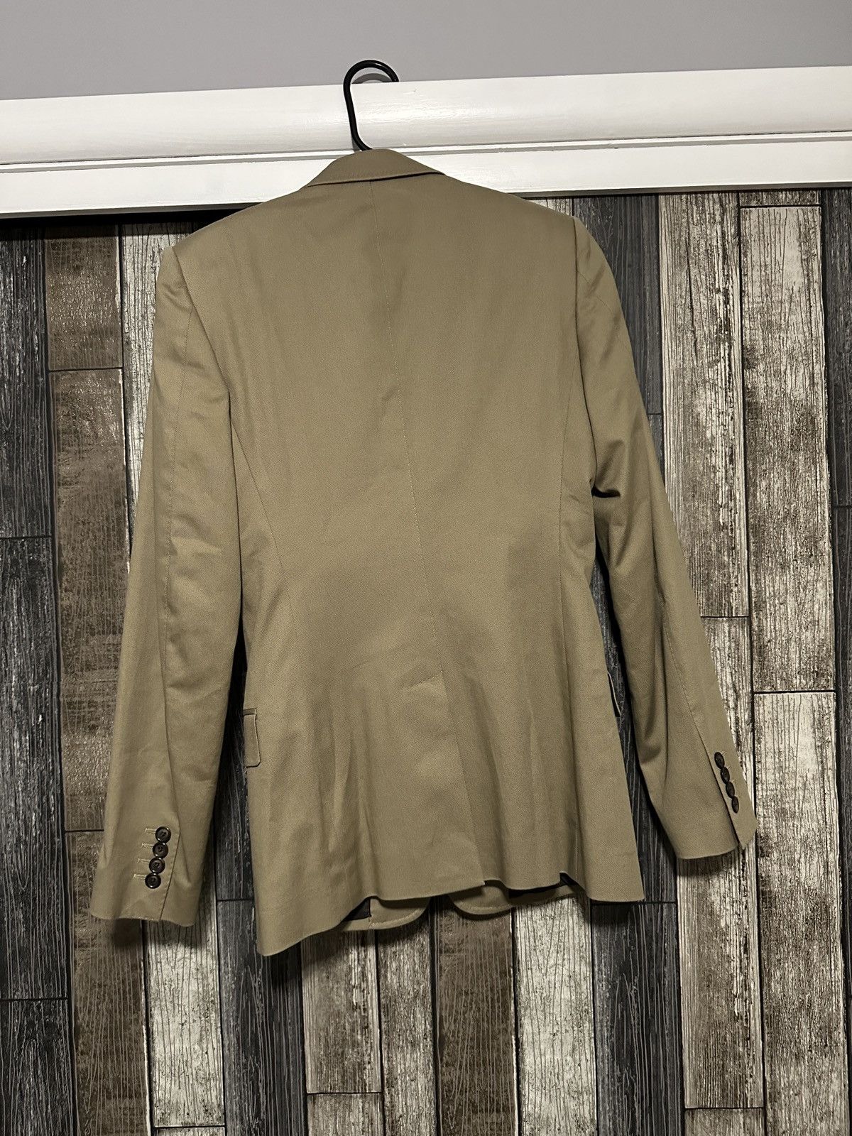 Dolce & Gabbana Gabardine Blazer Jacket Size 44R - 6 Thumbnail