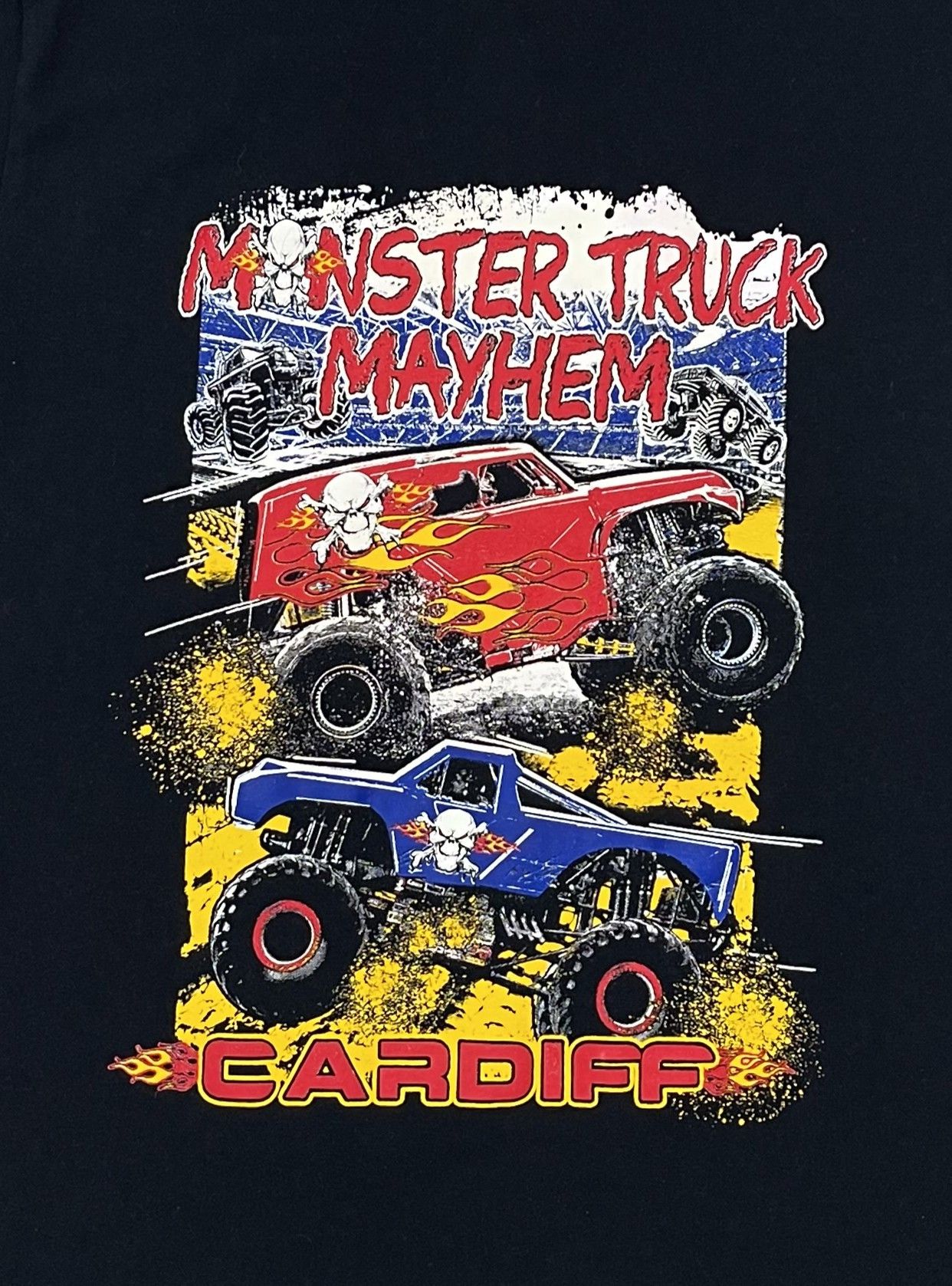 Gildan × Vintage MONSTER TRUCK MAYHEM CARDIFF GILDAN Size US S / EU 44-46 / 1 - 2 Thumbnail