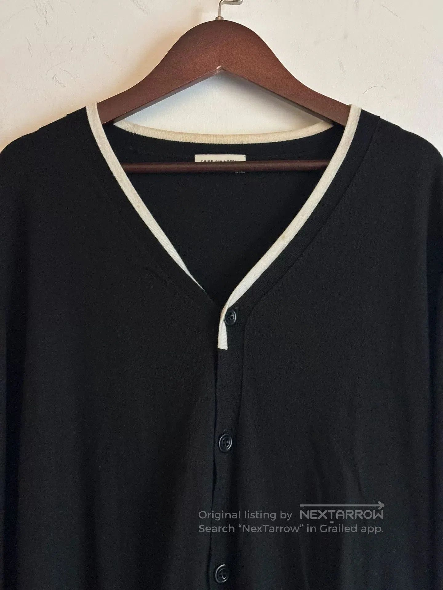 Dries Van Noten drapes van noten wool cardigan in classic style. Size US L / EU 52-54 / 3 - 2 Thumbnail