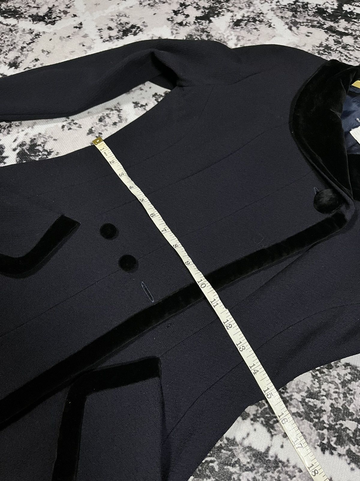 Karl Lagerfeld Karl Lagerfeld vintage long jacket Size S / US 4 / IT 40 - 16 Thumbnail