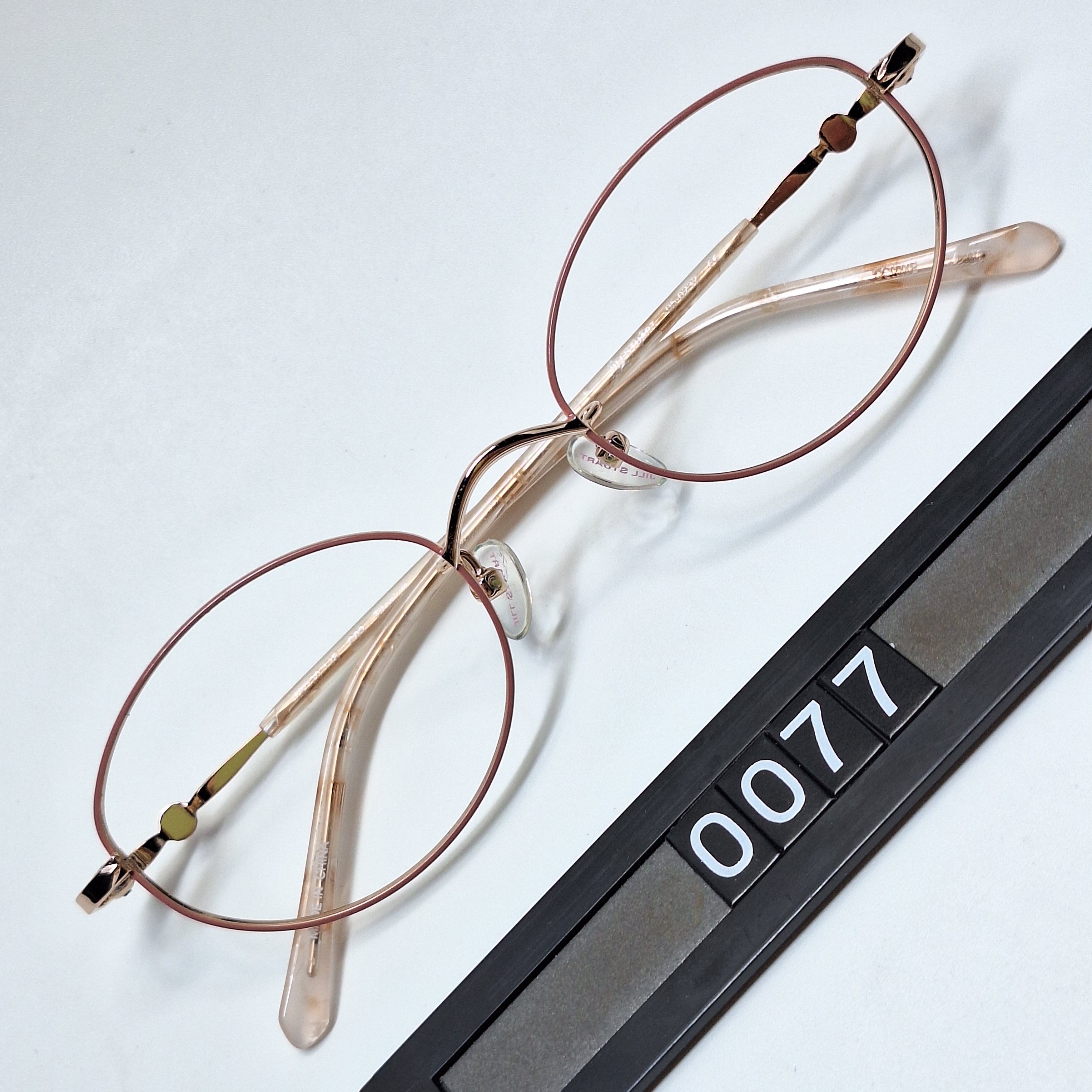 Jil Stuart Jill Stuart 05-0232 2022 Collection Titanium Eyeglass Frame Size ONE SIZE - 1 Thumbnail