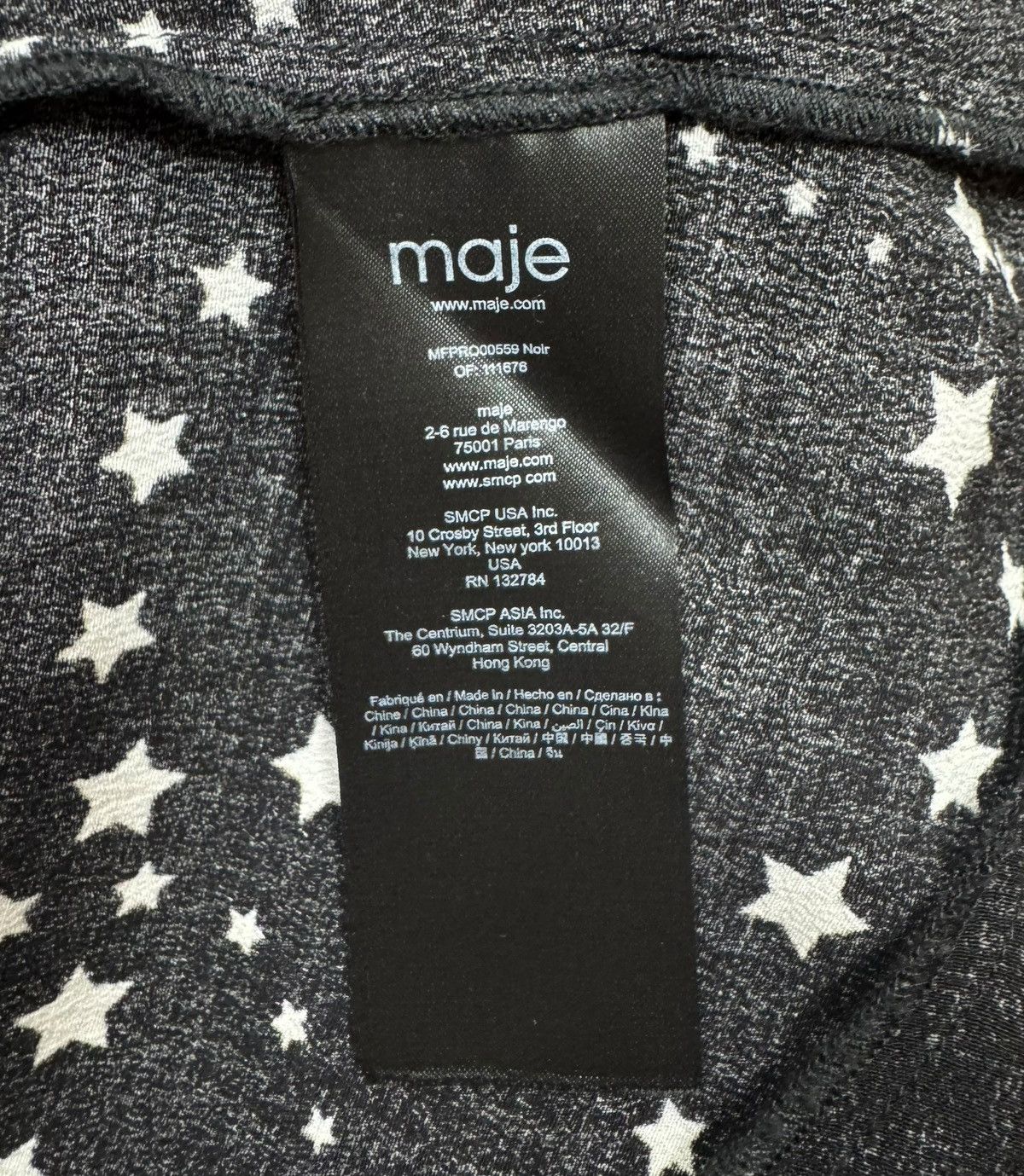 Maje Maje Viscose Stars Dress Asymmetrical size 1 Size S / US 4 / IT 40 - 13 Thumbnail