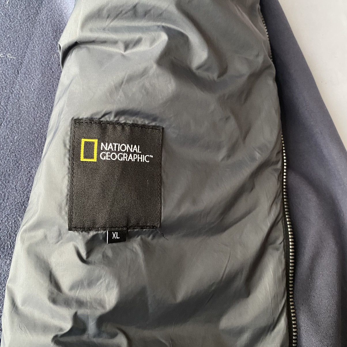 Goretex × Japanese Brand National Geographic Hybrid Puffer Quilted Gorpcore Jacket Size US XL / EU 56 / 4 - 10 Thumbnail