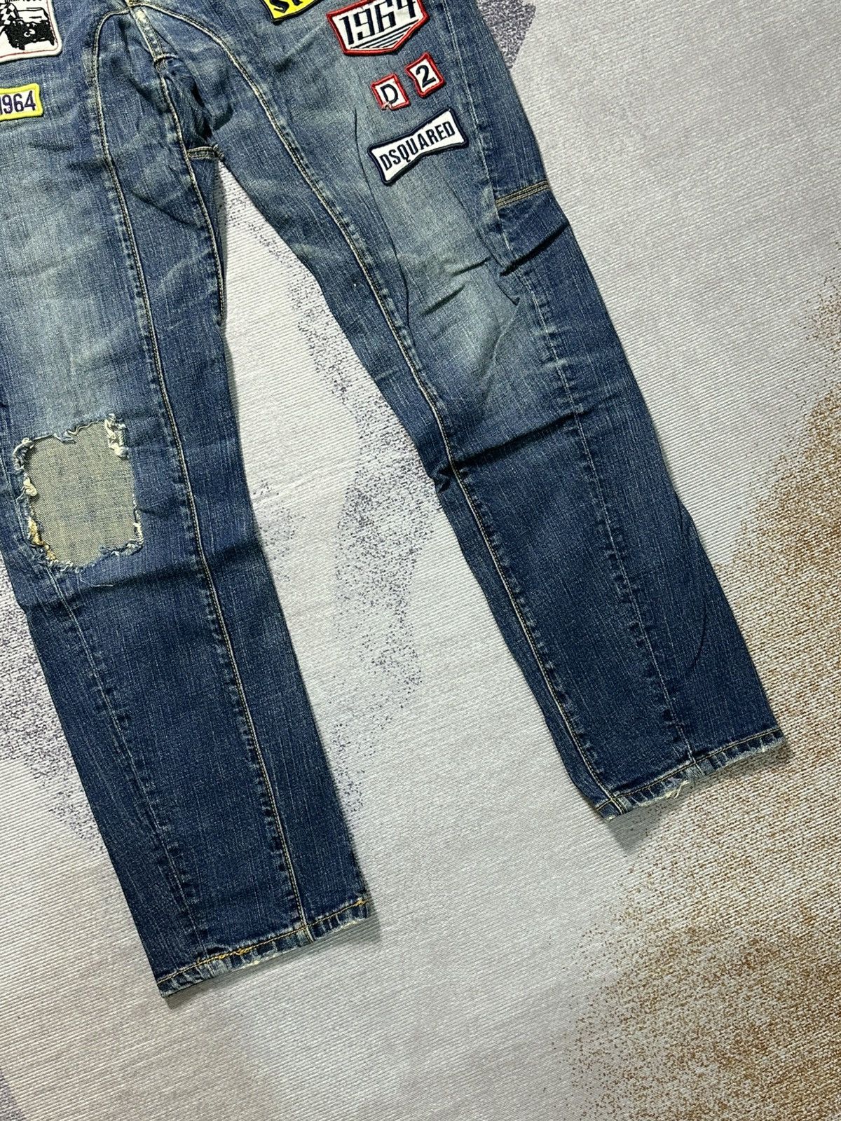 Hysteric Glamour Hysteric Glamour Patchwork Denim Size US 33 - 4 Thumbnail