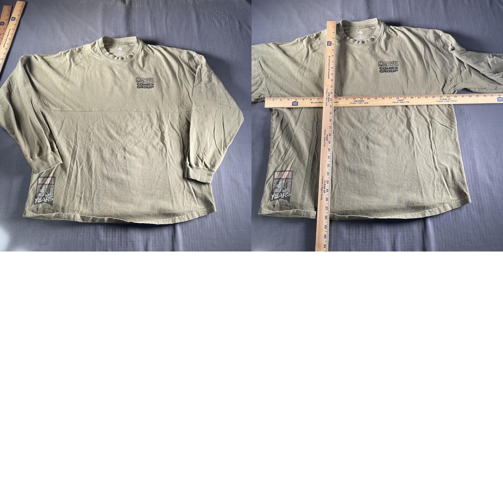 Disney VINTAGE Marvel Spirit Jersey Shirt Mens XL Green 80 Years Comics Disney Spider-Man Captain America Iron Man Black Panther Size US XL / EU 56 / 4 - 8 Thumbnail