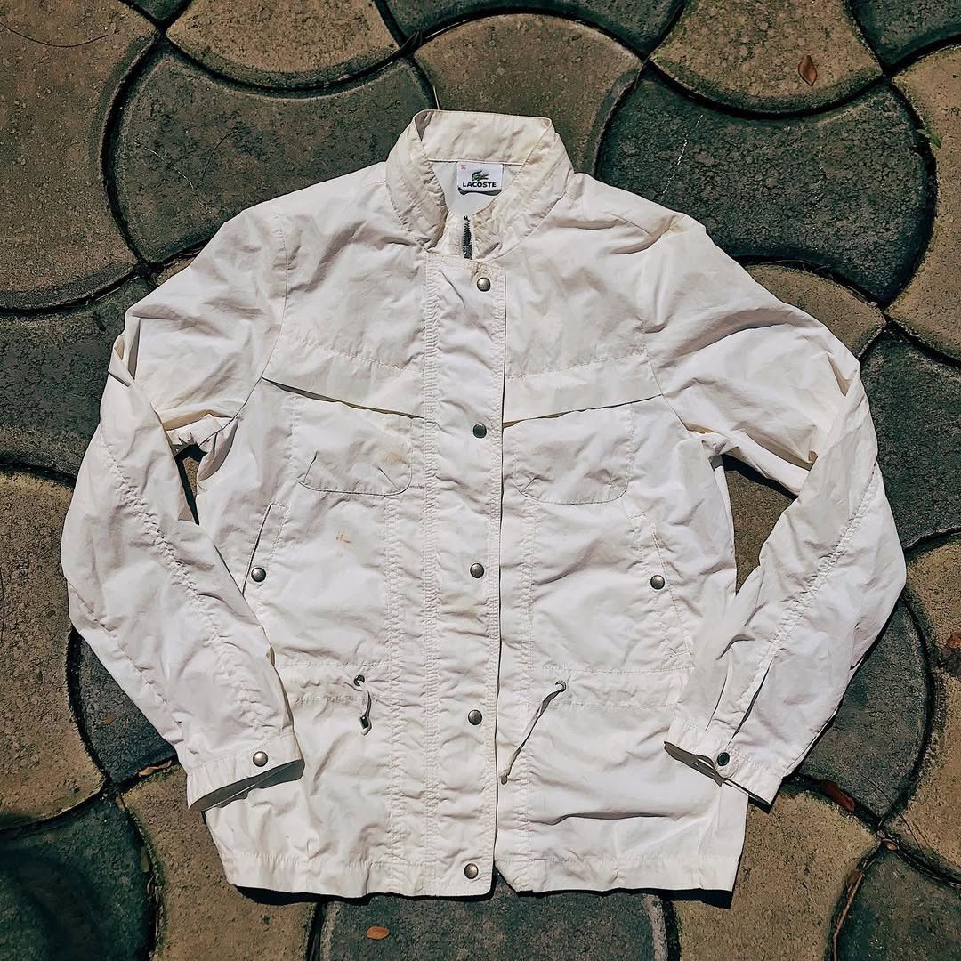 Lacoste Lacoste Jacket White Patentted Colour Way Size 095 / Small Size US M / EU 48-50 / 2 - 1 Thumbnail
