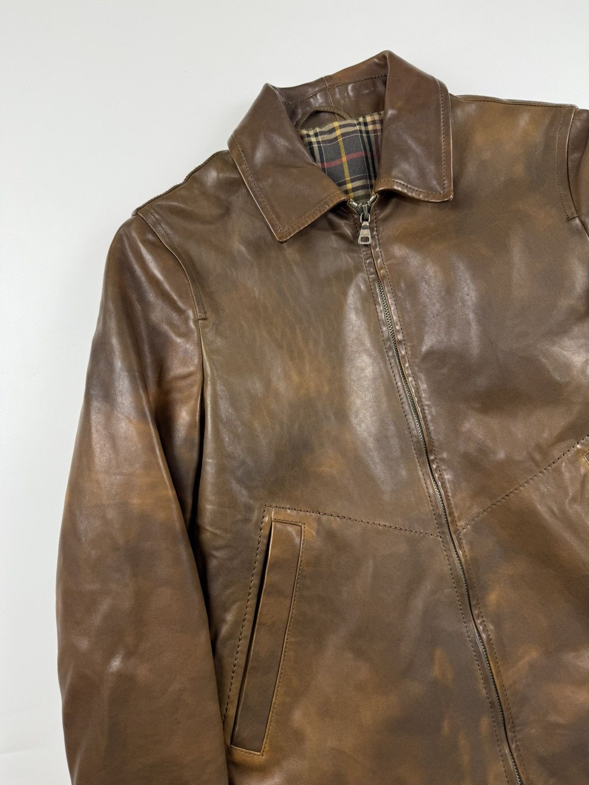 JIL SANDER by Raf simons 09aw レザージャケット Jil Sander By Raf Simons Leather Jacket SS 2012 – Vintage TTS