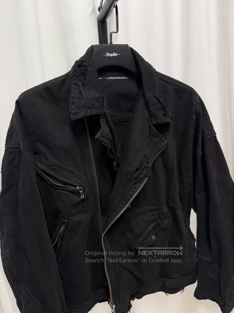 Julius Julius Distressed Denim Jacket Size US M / EU 48-50 / 2 - 8 Thumbnail