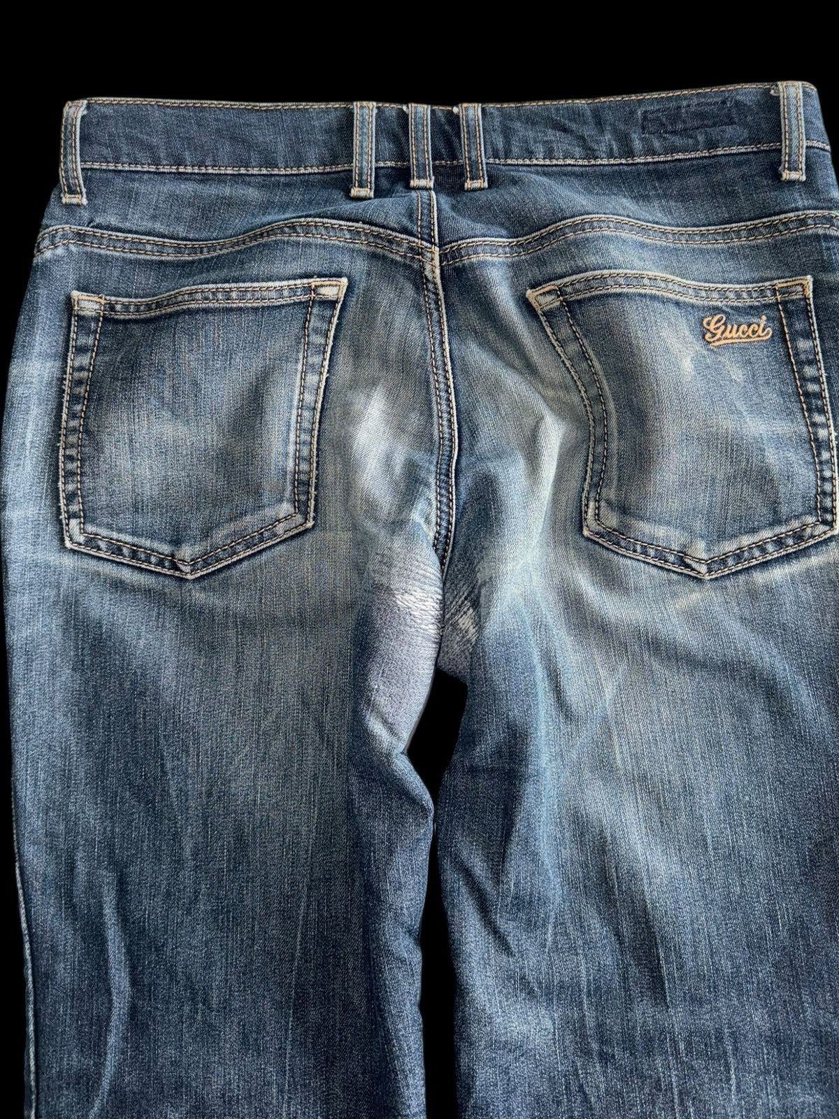 Gucci Gucci jeans 00s Y2K indie sleaze Size US 33 - 4 Thumbnail
