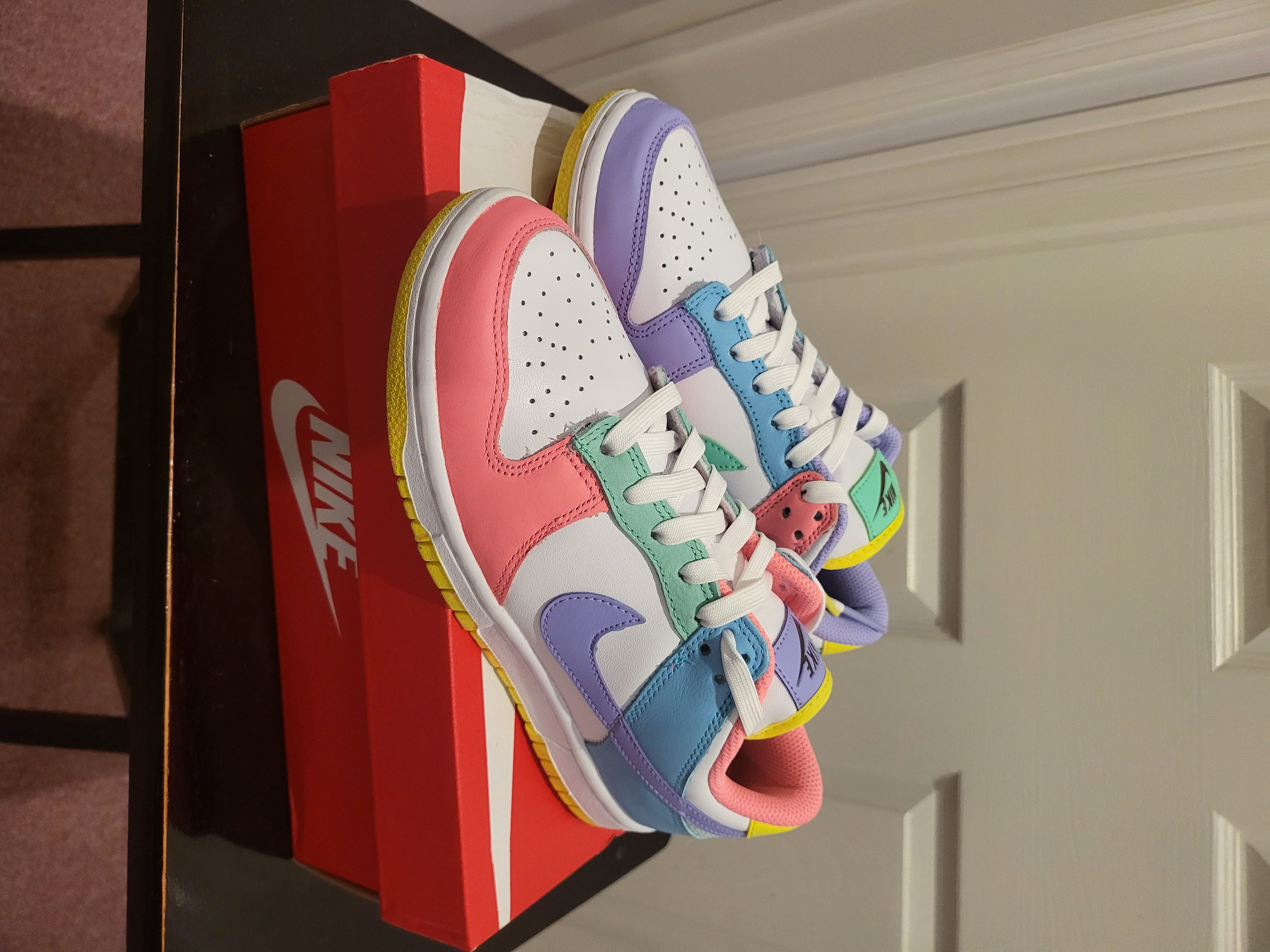 image of Nike Dunk Low Se Easter Candy (W) Shoes, Women's (Size 6.5)
