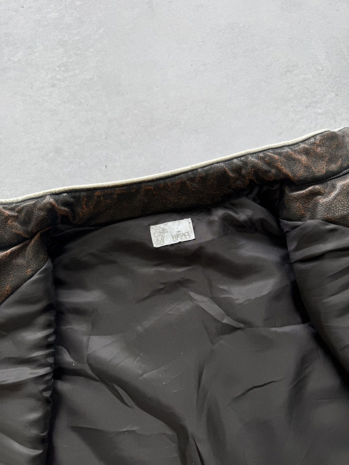 Versace Versace Young 8 Years Rusty Vintage Vests Y2K Size XXS Size US XS / EU 42 / 0 - 7 Thumbnail