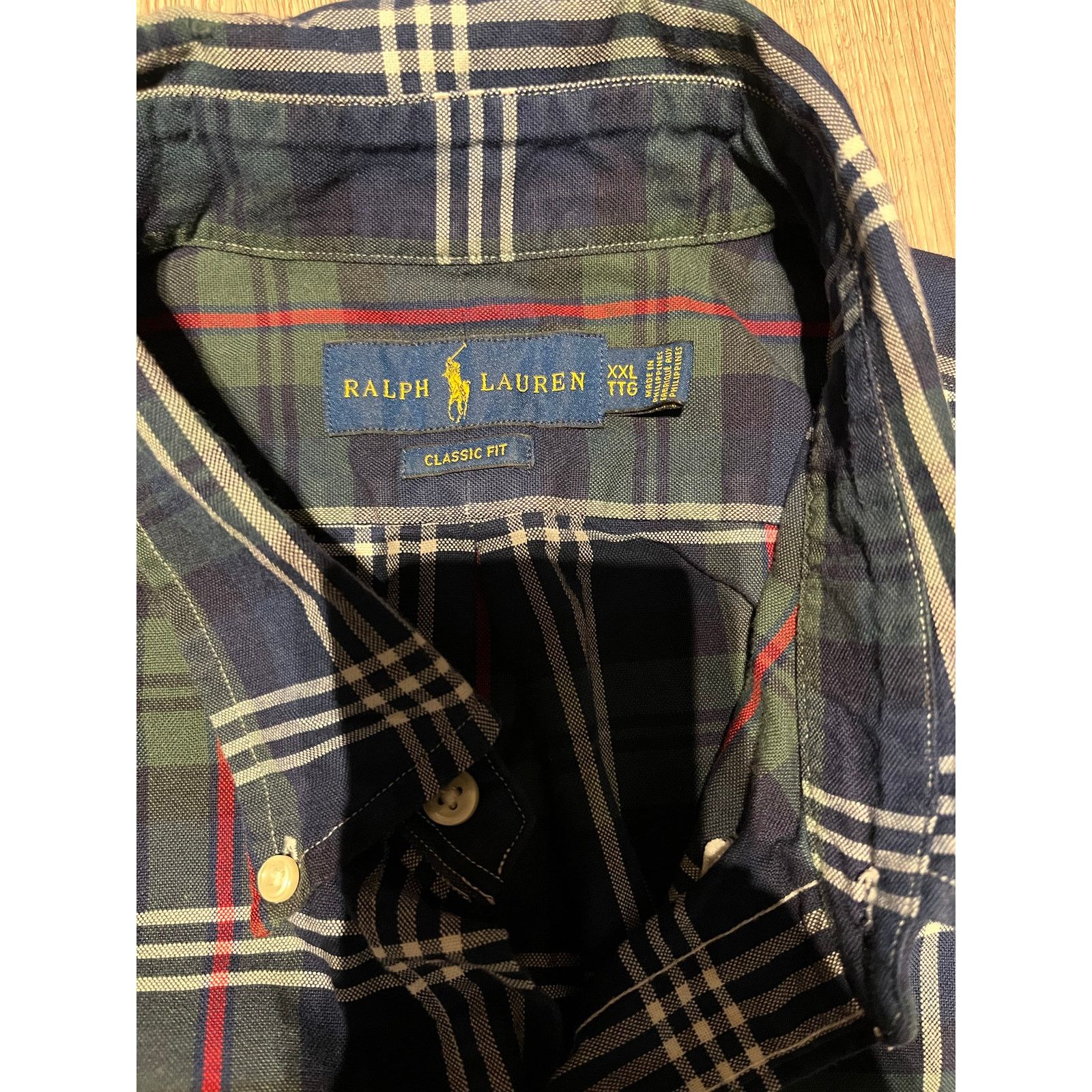 Polo Ralph Lauren Polo Ralph Lauren - Custom Fit Plaid Oxford / multi / 2XL Size US XXL / EU 58 / 5 - 7 Thumbnail