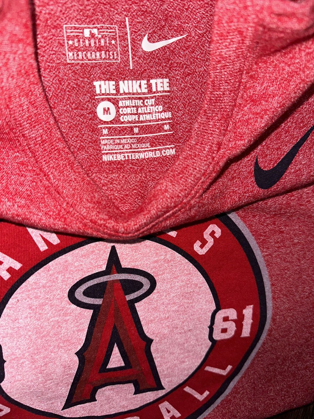 MLB × Nike LA Angels Nike t-shirt Size US M / EU 48-50 / 2 - 4 Thumbnail