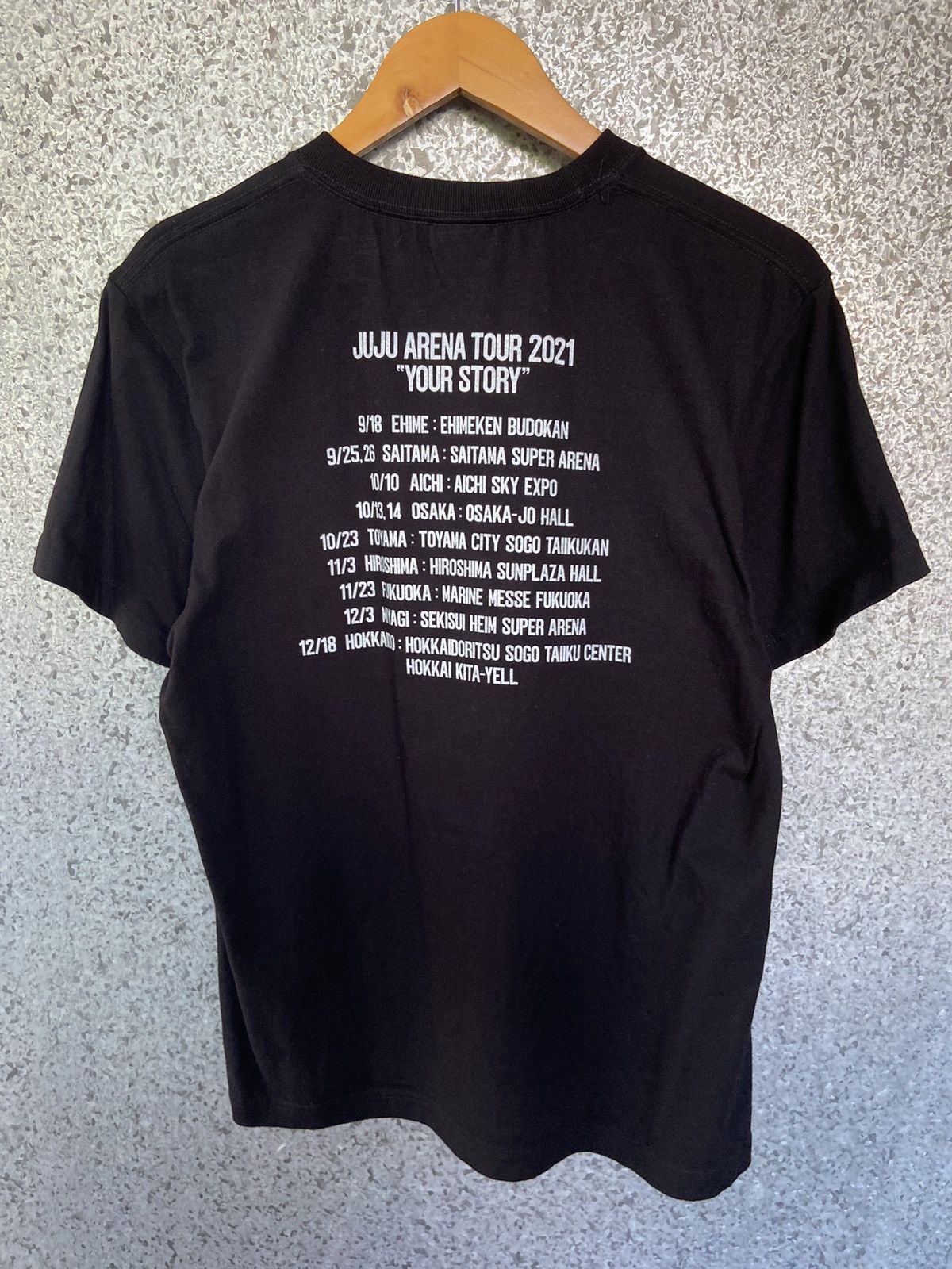 Band Tees 🔥 JuJu Arena t shirt japanese band tour tees Size US M / EU 48-50 / 2 - 4 Thumbnail