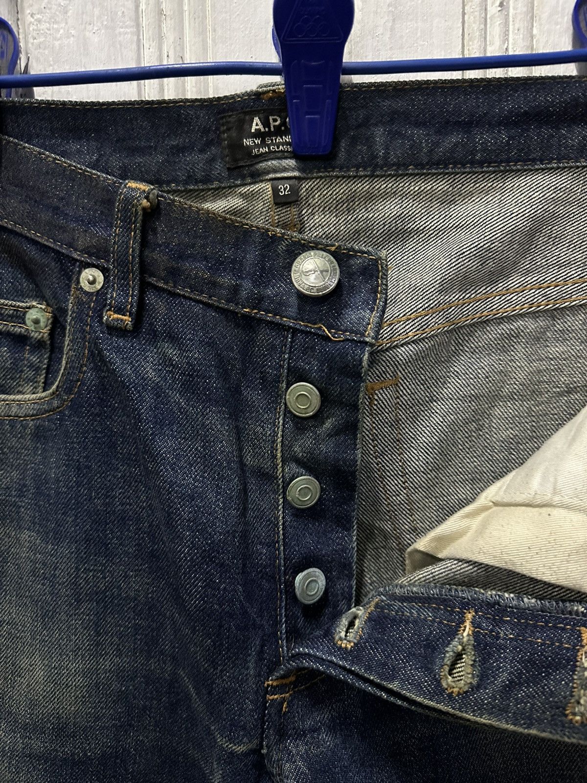 A.P.C. A.P.C. Raw Selvedge Denim Jeans Pants W32 Size US 32 / EU 48 - 10 Thumbnail