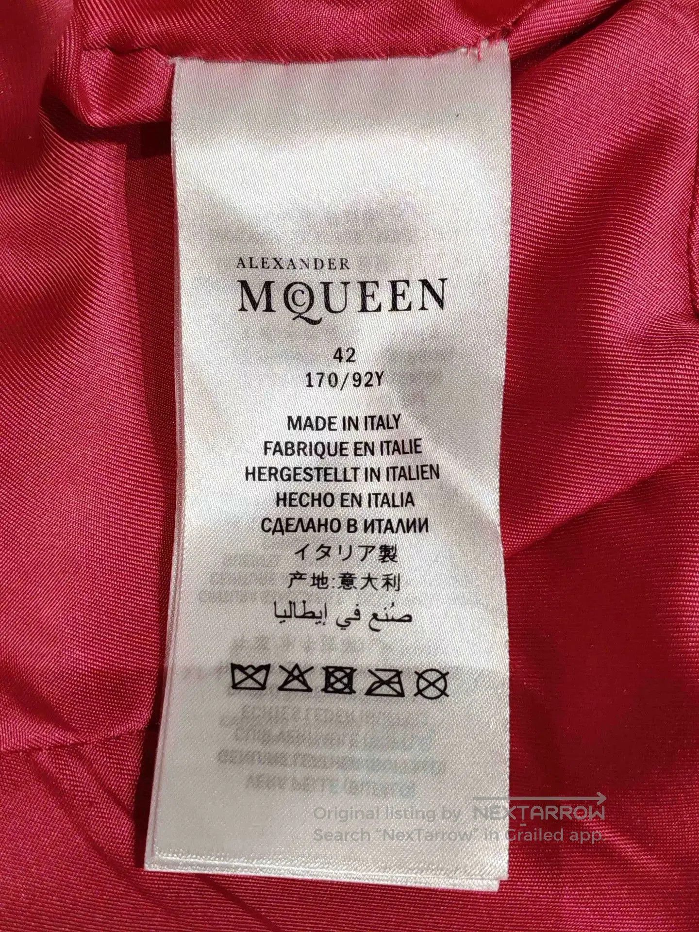 Alexander McQueen Alexander McQueen Leather Dress. Size M / US 6-8 / IT 42-44 - 5 Thumbnail