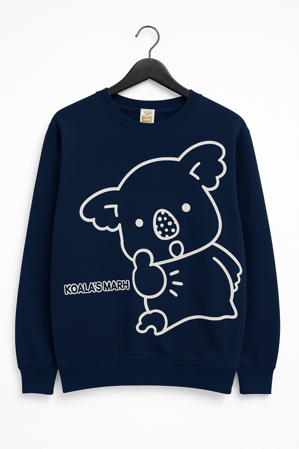 Vintage Vintage Koala’s March Cartoon Sweatshirt Navy Blue Japanese Size US M / EU 48-50 / 2 - 1 Thumbnail