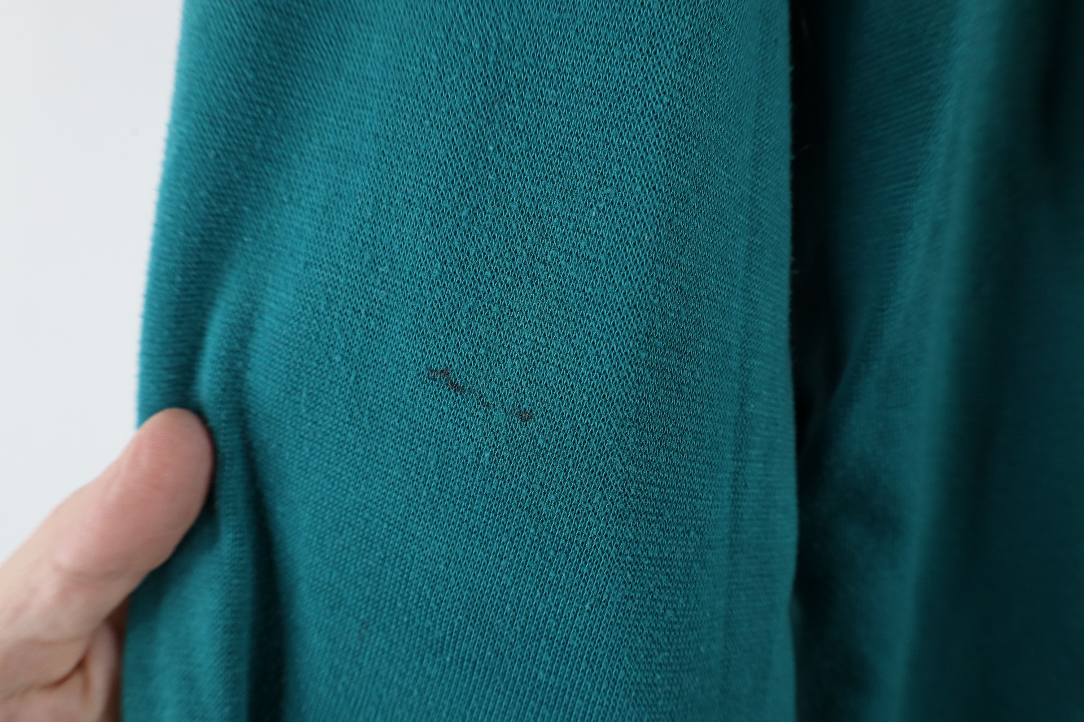 Lands' End × Vintage Vintage 90s Lands End Blank Thermal Knit T-Shirt Green USA Size US L / EU 52-54 / 3 - 5 Thumbnail