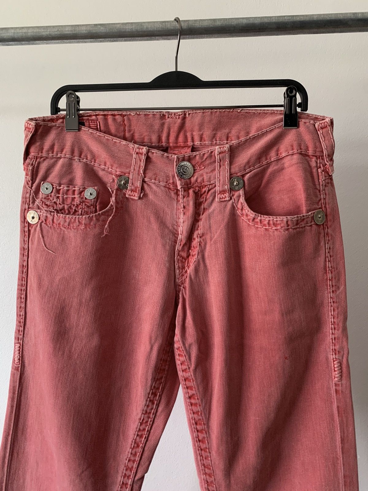 Japanese Brand VINTAGE TRUE RELIGION BOBBY SUPER T JEANS Size US 34 / EU 50 - 2 Thumbnail