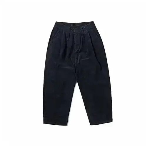 Japanese Brand 20AW Indigo Union Japan Black Simple Corduroy Pants Size US 32 / EU 48 - 1 Thumbnail