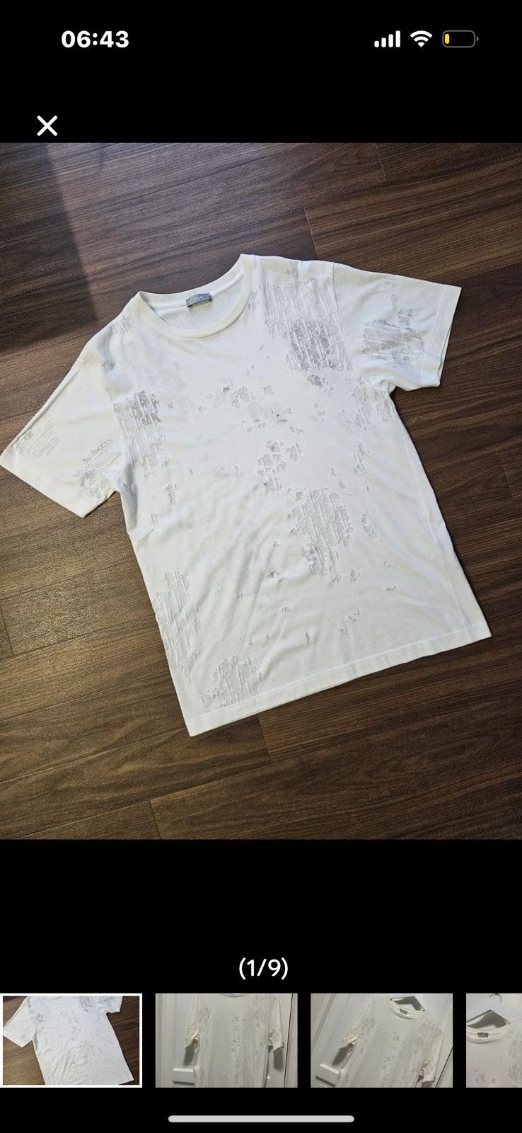 Dior Dior logo tee Size US L / EU 52-54 / 3 - 1 Thumbnail