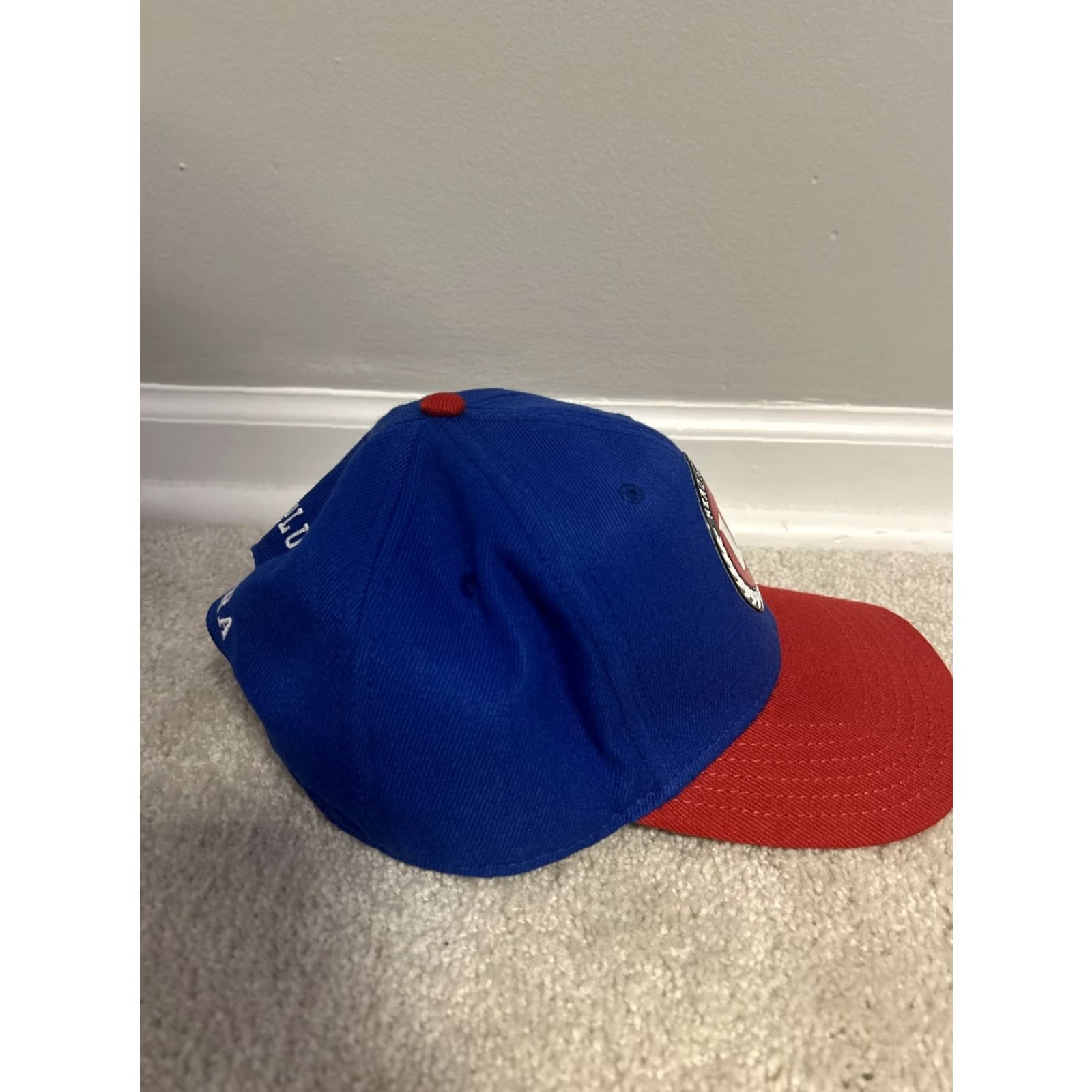 Vintage BIOWORLD My Hero Academia High Hat Snapback Cap Blue Anime Baseball Hat Mens Adjustable Canvas Cotton Cap Size ONE SIZE - 3 Thumbnail