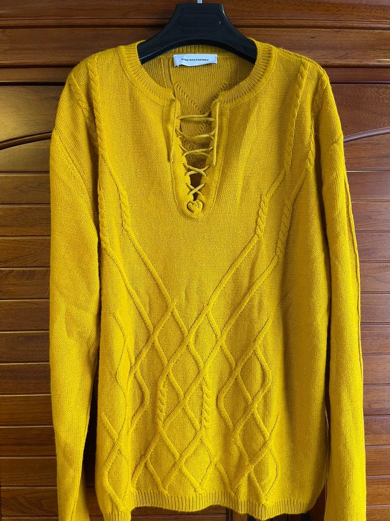 Kiko Kostadinov KIKO KOSTADINOV Knitted Sweater 2505-Nextarrow Size US XL / EU 56 / 4 - 2 Thumbnail
