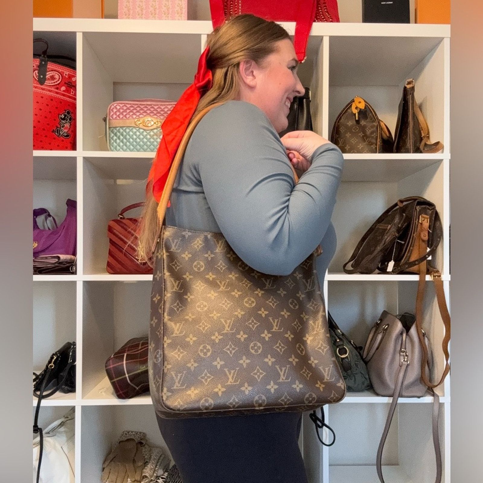 Louis Vuitton Louis Vuitton Looping GM Monogram Shoulder Bag Vintage Size ONE SIZE - 2 Thumbnail