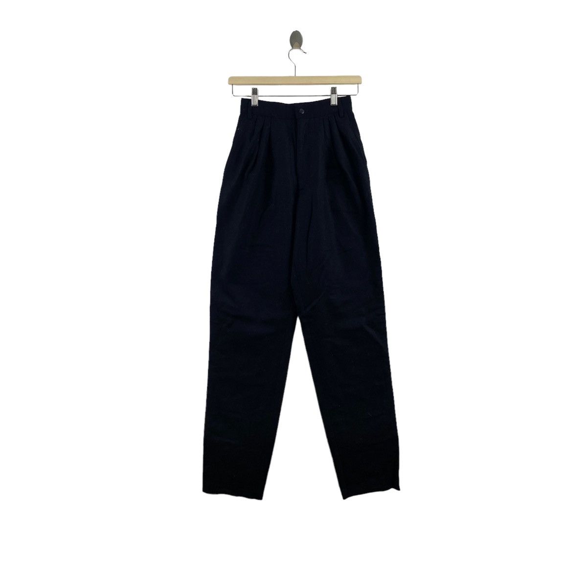 image of United Colors Of Benetton x Vintage United Colours Of Benetton Baggy Casual Trousers in Black, Wome