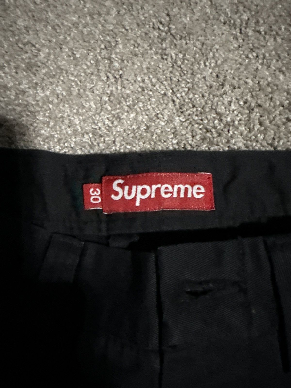 Supreme Supreme Black Pants size 30 Size US 30 / EU 46 - 4 Thumbnail
