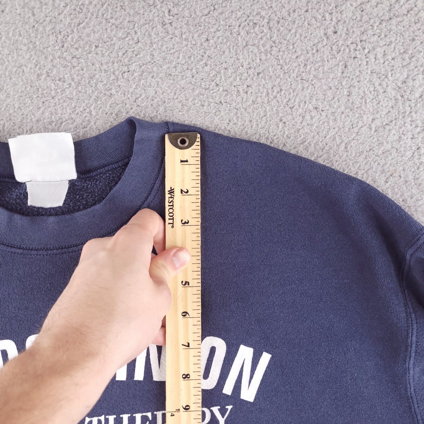 Lee VINTAGE Lee Sweatshirt Mens XL Blue Heavyweight Crewneck ODU Old Dominion Size US XL / EU 56 / 4 - 7 Thumbnail