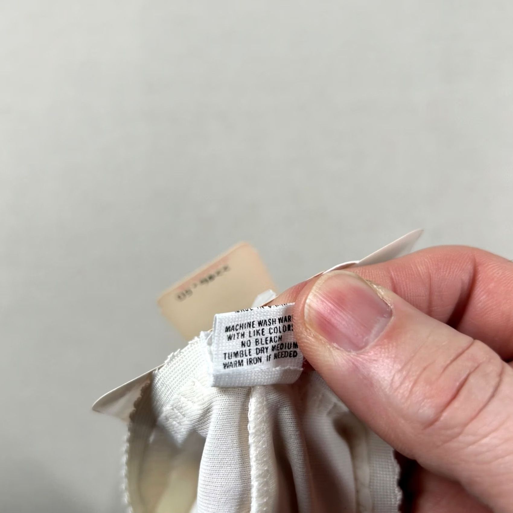 Vintage VINTAGE Shadowline Lingerie Womens L Nylon Stretch Ultralight Granny Panty 80s Ivory Nylon L ShadowLine Secretary/Geek Womens 1980s Size 36" / US 14 / IT 50 - 7 Thumbnail