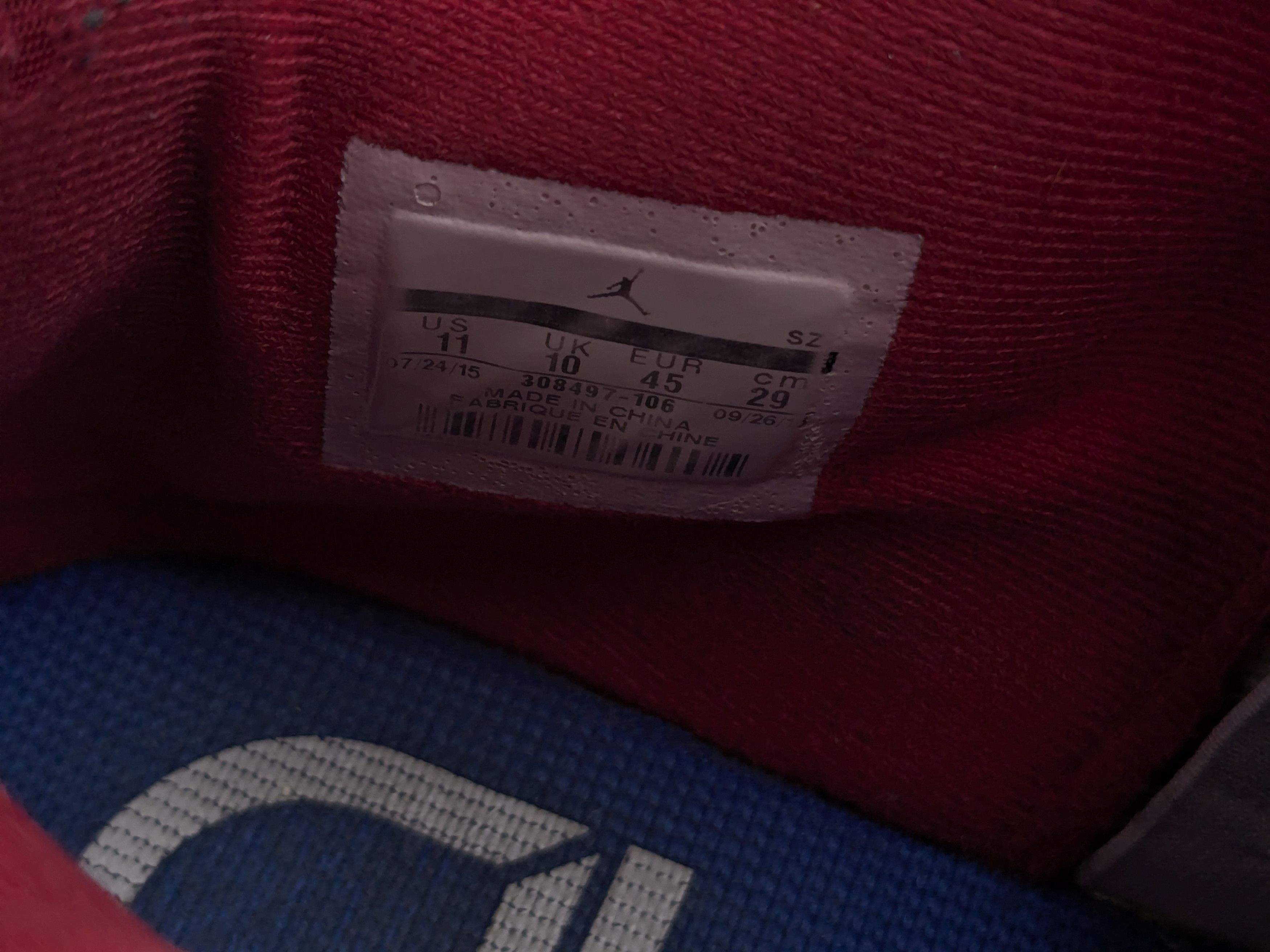 Jordan Brand Nike Air Jordan 4 Alternate 89 11 White Red 308497-106 Red Size US 11 / EU 44 - 7 Thumbnail