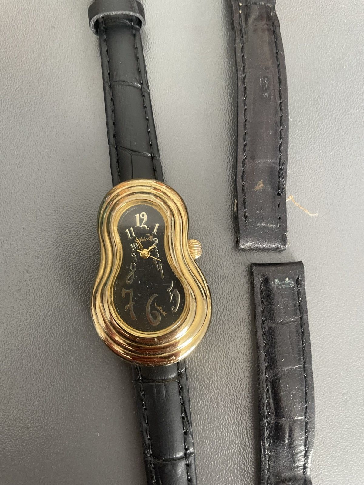 Vintage Vintage Demart Unique Salvador Dali Soft watch Unisex Gold Size ONE SIZE - 7 Thumbnail
