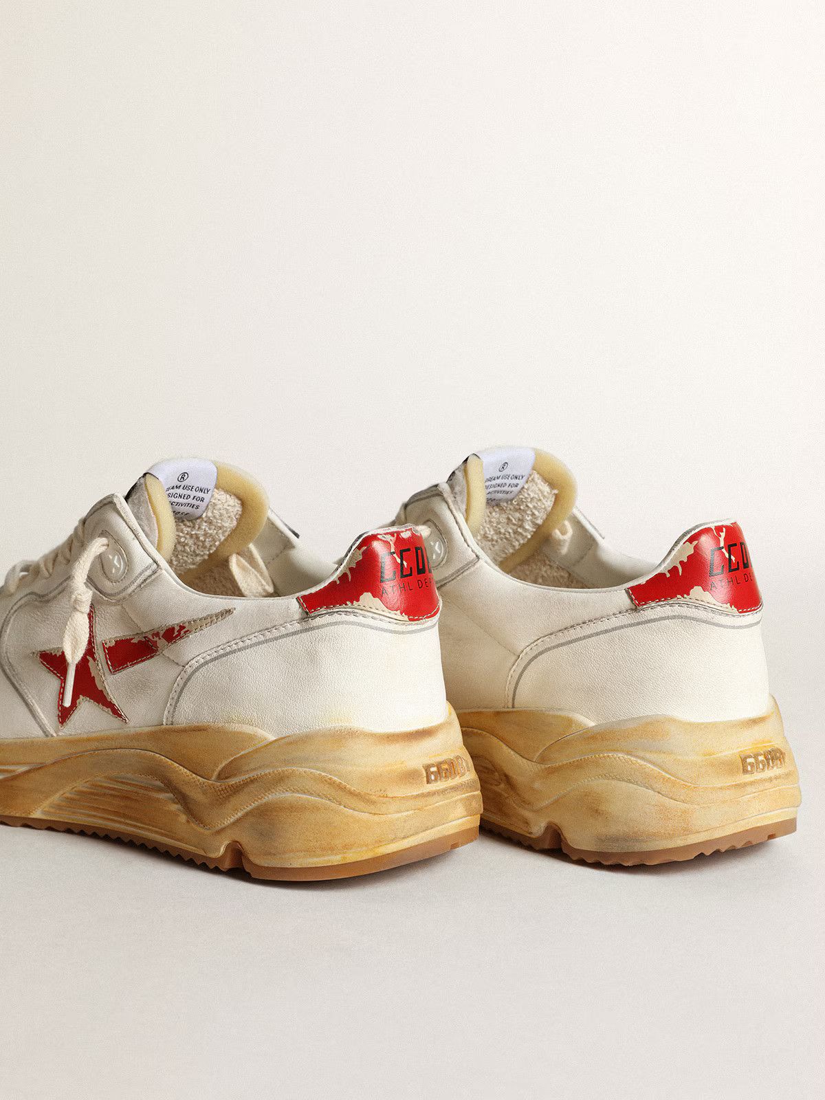 Golden Goose o1bcso1str0126 Running Sole Leather Sneaker in Multicolor Size US 8 / EU 41 - 4 Thumbnail