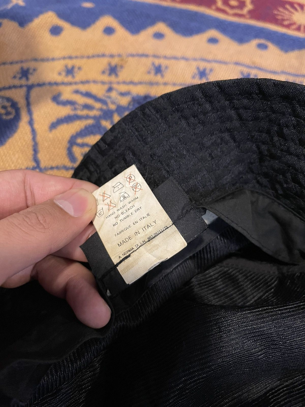 Fendi FENDI MONOGRAM FF-JACQUARD BUCKET HAT Size ONE SIZE - 7 Thumbnail